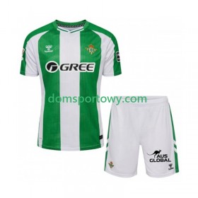 Koszulka Real Betis Dziecięcy Domowe Koszulki Piłkarskie 2025-2026 Krótki Rękaw
